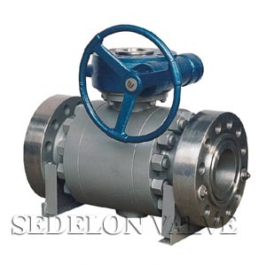 trunnion mounted ball valve