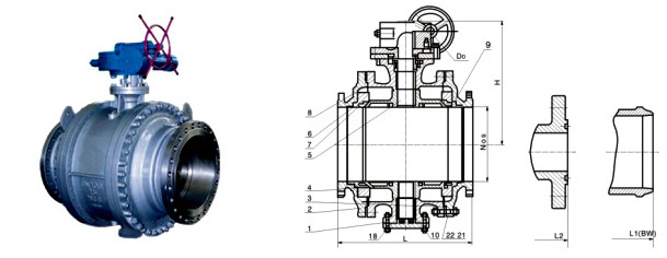 Presure-seal Globe Valve 900Lb~2500Lb 