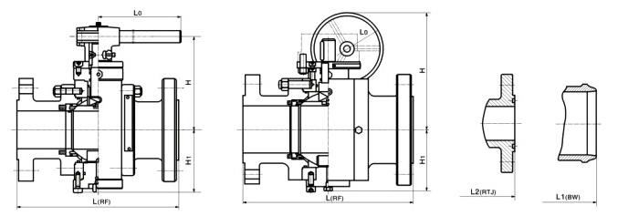 trunnion mounted Ball Valve