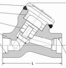 Y-Pattern Piston Check Valve